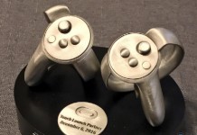 一不开心就颁奖!Oculus为Touch内容合作伙伴颁发奖杯