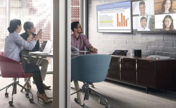 电脑?不,它是随时就绪的专业电话会议解决方案!