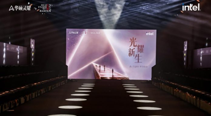 华硕灵耀携手Intel首登北京时装周,以高定秀场叙事重塑时尚精品美学
